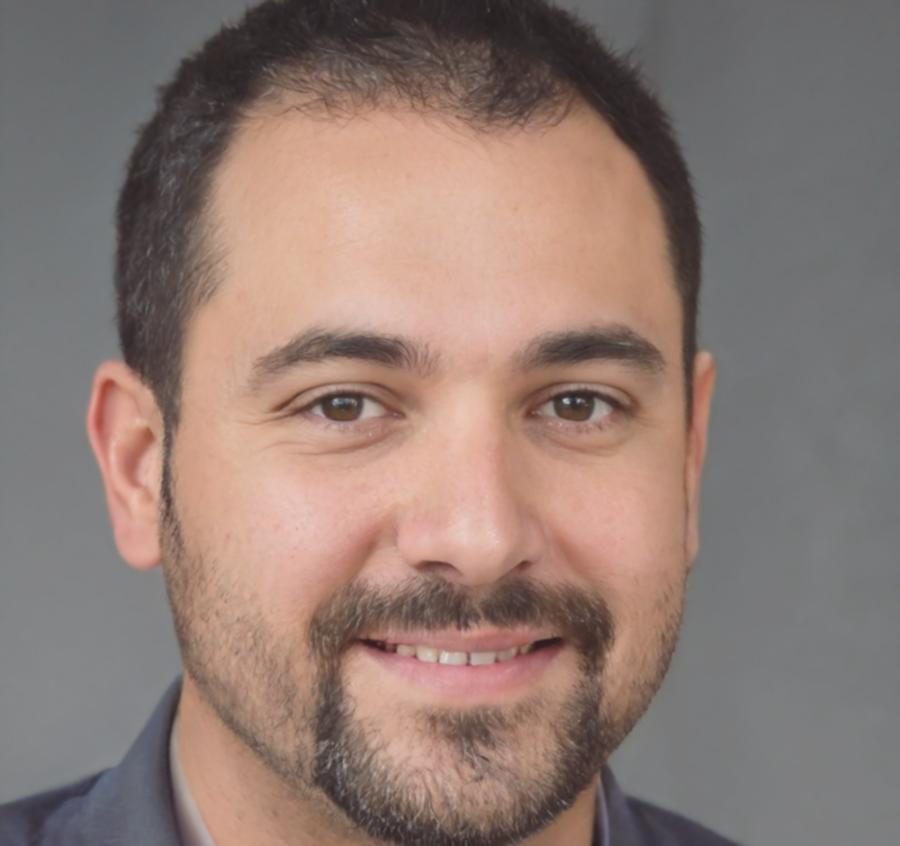Retrato de Mateo Ortega, graduado del programa